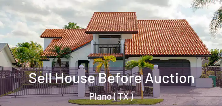  Sell House Before Auction Plano ( TX )